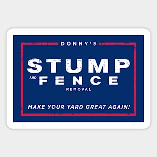 Donny’s Stump and Fence Removal Magnet